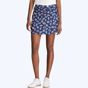 Ralph Lauren RLX Beach Umbrella Print Golf Skort M Tennis Hiking Skirt Flounce